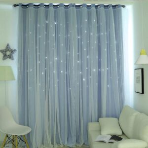 Cortinas Blackout com Dupla Camada – A 100cm L 160cm 1 peça